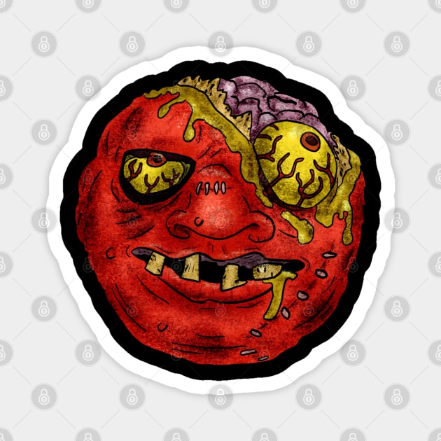 Madballs bash brain t shirt mug coffee apparel Magnet by M G Lovecraft