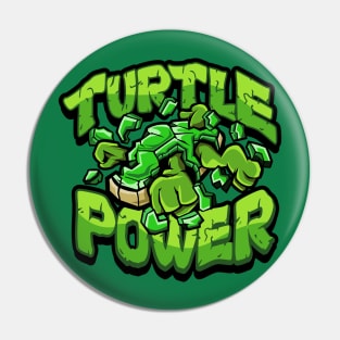 Turtle Power Pin