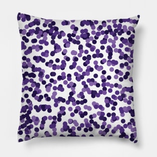 Color Rain Purple Pillow