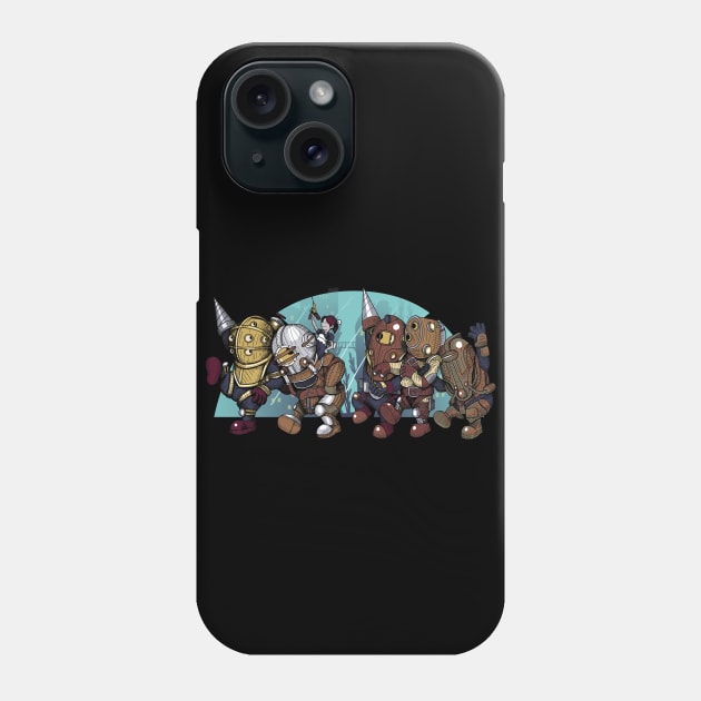 Where the Big Daddies Are Phone Case by KindaCreative