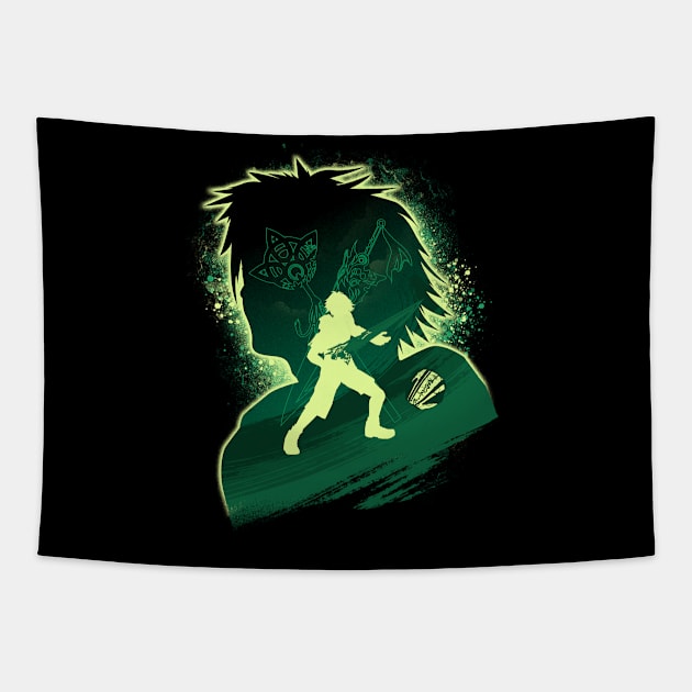 Blitzball Player Tidus Tapestry by SourKrispop