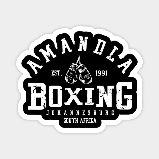 Amandla Boxing 2.0 Magnet by 2 souls