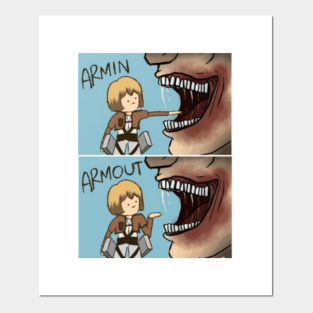 Armin Arlert Posters And Art Prints Teepublic