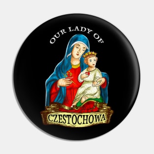 Czestochowa Baby Jesus Lover Pin