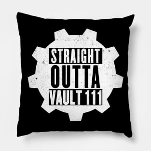 Straight Outta Vault 111 #2 Pillow