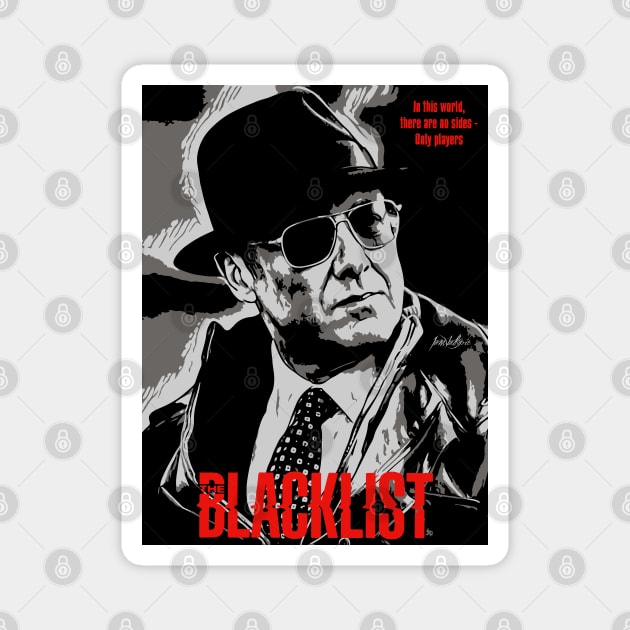 The Blacklist Fan art Poster Magnet by IamValkyrie