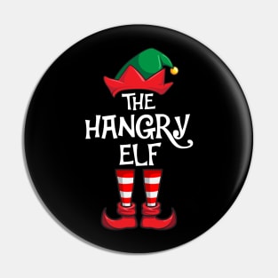 Hangry Elf Matching Family Christmas Pin