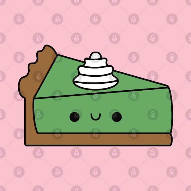 Cute Kawaii Key Lime Pie by KawaiiByDice