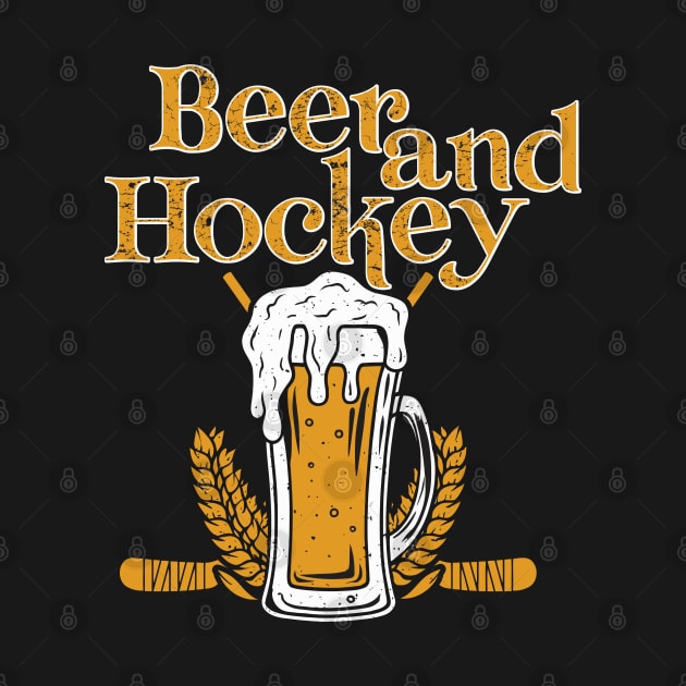 Beer And Hockey by Aloenalone