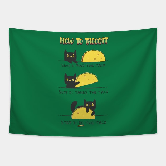 How to Tacocat Tapestry by DanielDyeDesigns