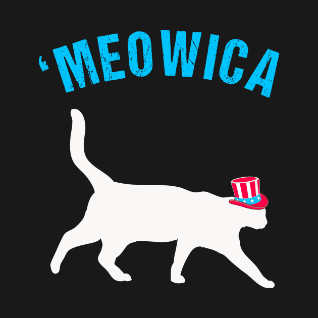 Funny 4th of July. The Cat Lovers America by vicentadarrick16372