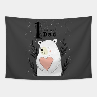 Top dad t-shirt Tapestry