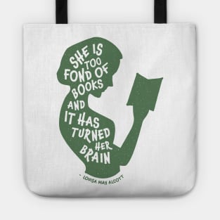 Too Fond of Books Tote