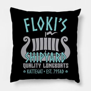 Viking Shipyard est 793 Pillow