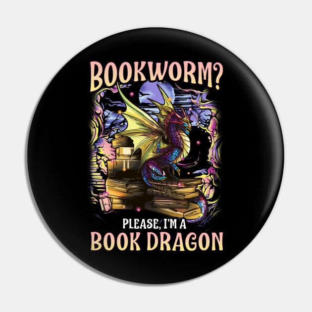 Bookworm Please I'm A Book Dragon Funny Quotes Pin by E