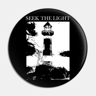 Seek the Light Pin