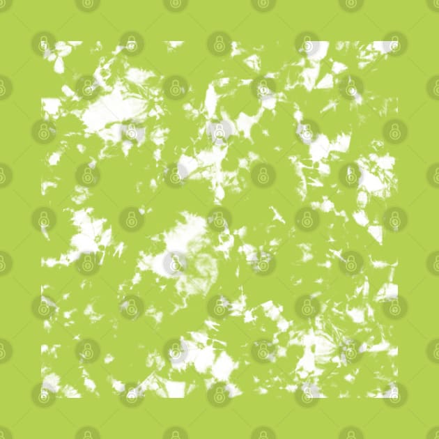 lime green Storm - Tie Dye Shibori Texture by marufemia