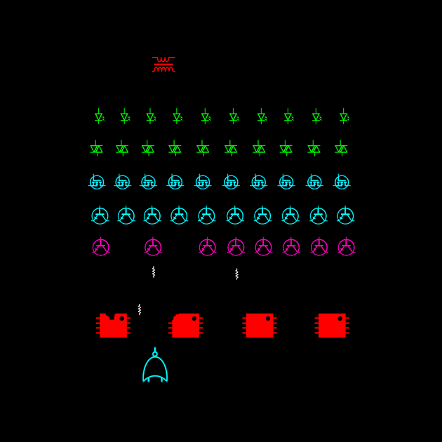 Logic Invaders by blueshift