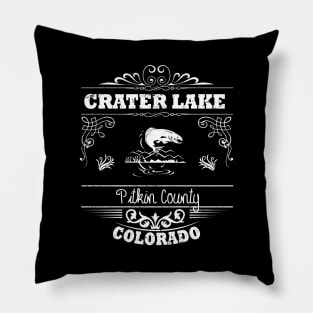 Crater Lake Colorado souvenir travel Pillow