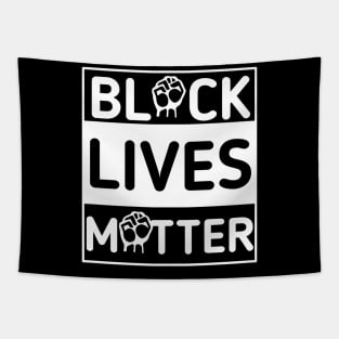 BLM | Black Lives Matter | Raised Clenched Fist | A Call for Equality Tapestry