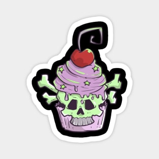 Pastel Goth Cupcake Meme Kawaii Gothic Sarcastic Eboy Egirl Magnet