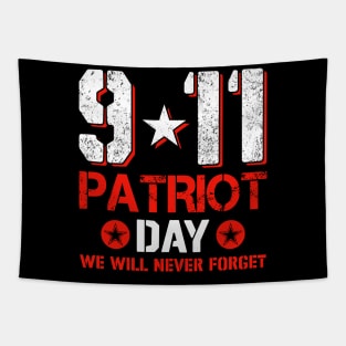 9/11 Patriotic Day We Will Never Forget Tapestry