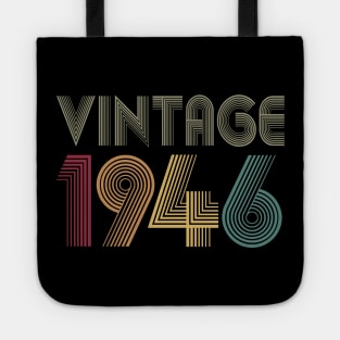 73th Birthday 1946  Gift Vintage 1946 Classic Tote