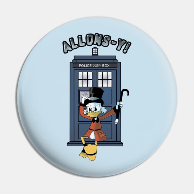 Scrooge Mc Ducktor Pin by Thirrin