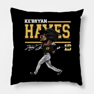 Ke'Bryan Hayes Pittsburgh Cartoon Pillow