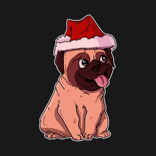 Christmas Pug T-Shirt