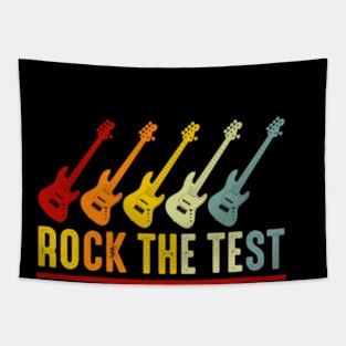 Rock The Test Guitar Teacher Test Day Testing Day Tapestry