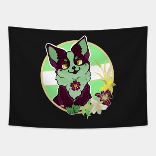 Diamoric corgi Tapestry