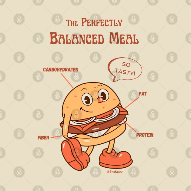 The Perfectly Balanced Meal by Tint Stamp