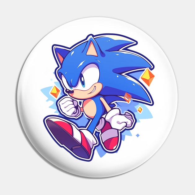 sonic Pin by piratesnow