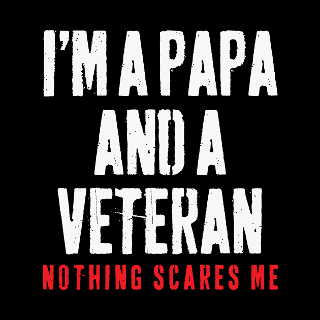 Papa Veteran Father Father's Day by CreativeGiftShop