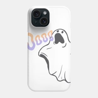 Retro Pastel Ghosties Halloween Pattern Phone Case