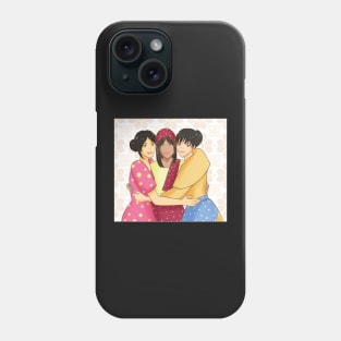 Filipiniana Filipina Best Friends Trio Philippines Art Phone Case