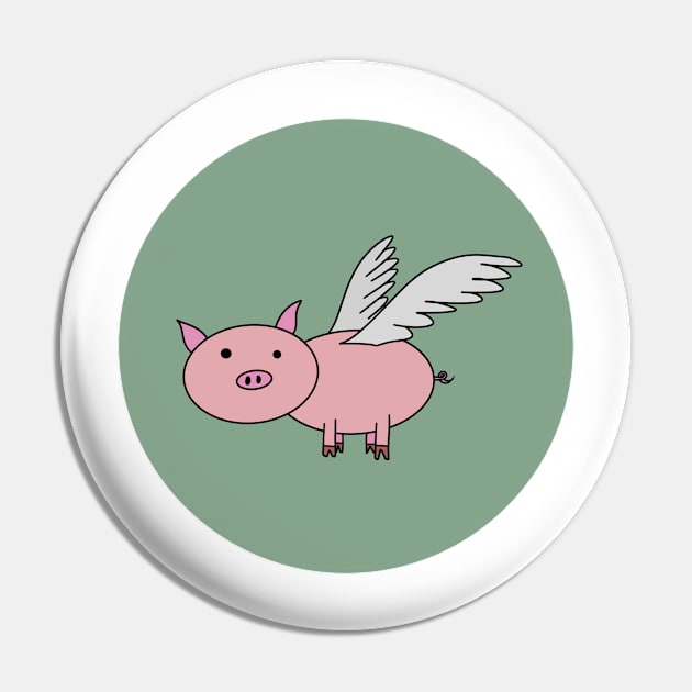Piggy with wings Pin by mollykay26