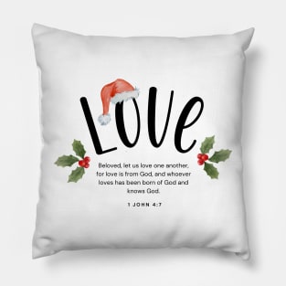 LOVE - Fruits of the Spirit 2023 Christmas | Group Shirt Pillow