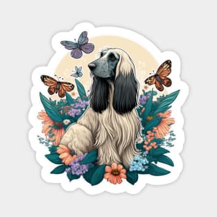 Afghan Hound Magnet