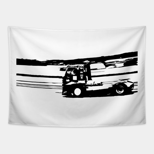 truck speed Tapestry by rickylabellevie