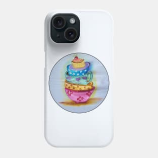 A cupcake on top Phone Case