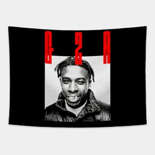 Gza -- Aesthetic Fan Art Design Tapestry