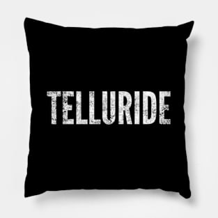 Telluride Colorado Pillow