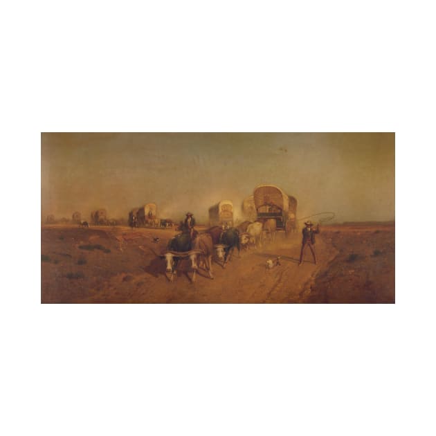 Ship of the Plains by Samuel Colman by Classic Art Stall