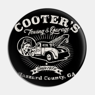 Cooter's Towing & Garage Vintage Hazzard County Dks Pin