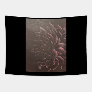 Pink Dahlia Tapestry