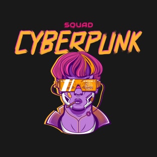 Cyberpunk Future Is Here 2077 T-Shirt
