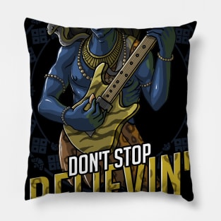 Mahadev: Don't Stop Believen' Pillow