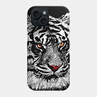 White Tiger Phone Case